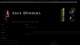 What Lieuxdenergies.fr website looked like in 2017 (7 years ago)