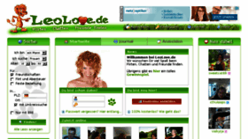 What Leolove.de website looked like in 2017 (7 years ago)