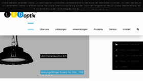 What Ledoptix.de website looked like in 2017 (7 years ago)