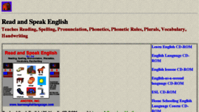 What Learnenglishlanguage.com website looked like in 2017 (7 years ago)
