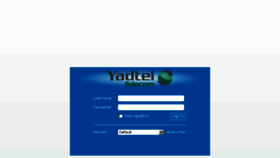 What Login.yadtel.net website looked like in 2017 (7 years ago)