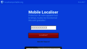 What Localiserportable.org website looked like in 2017 (7 years ago)