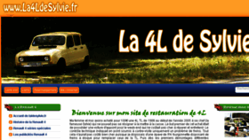 What La4ldesylvie.fr website looked like in 2017 (7 years ago)