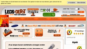 What Leds-depot.nl website looked like in 2017 (7 years ago)