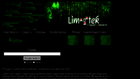 What Limotek.co.za website looked like in 2017 (7 years ago)