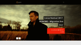 What Locusfestival.it website looked like in 2017 (7 years ago)