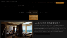 What Le-grand-hotel-des-thermes.fr website looked like in 2017 (7 years ago)
