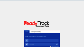 What Login.readytrack.com.au website looked like in 2017 (7 years ago)