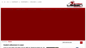 What Liezen.at website looked like in 2017 (8 years ago)