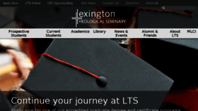 What Lextheo.edu website looked like in 2017 (7 years ago)