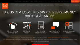 What Logodesignguru.com website looked like in 2017 (7 years ago)