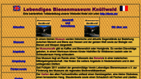 What Lebendiges-bienenmuseum.de website looked like in 2017 (7 years ago)