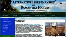 What Learnhorses.com website looked like in 2017 (7 years ago)