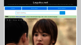 What Laguku.net website looked like in 2017 (7 years ago)