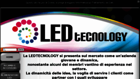 What Ledtecnology.it website looked like in 2017 (7 years ago)