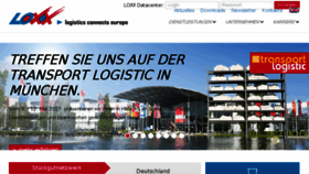 What Loxx.de website looked like in 2017 (7 years ago)