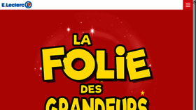 What Lafoliedesgrandeurs.fr website looked like in 2017 (7 years ago)