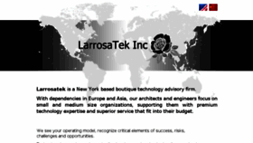 What Larrosatek.com website looked like in 2017 (9 years ago)