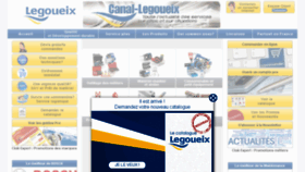 What Legoueix.com website looked like in 2017 (7 years ago)
