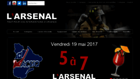 What Larsenal.ca website looked like in 2017 (7 years ago)
