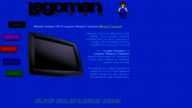 What Legomanland.co.uk website looked like in 2017 (7 years ago)