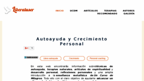What Liberatuser.es website looked like in 2017 (7 years ago)