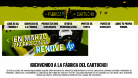What Lafabricadelcartucho.com website looked like in 2017 (7 years ago)