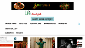 What Lifeinchandigarh.com website looked like in 2017 (7 years ago)