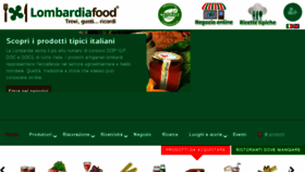 What Lombardiafood.it website looked like in 2017 (9 years ago)