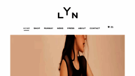 What Lynlingerie.ch website looked like in 2017 (7 years ago)