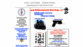 What Lawenforcementservices.biz website looked like in 2017 (7 years ago)