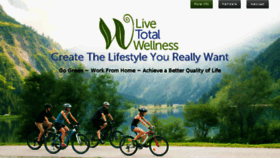 What Livetotalwellness.com website looked like in 2017 (7 years ago)