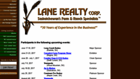 What Lanerealtycorp.com website looked like in 2017 (6 years ago)