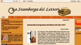 What Lastambergadeilettori.com website looked like in 2017 (7 years ago)