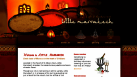 What Littlemarrakech.co.uk website looked like in 2017 (7 years ago)