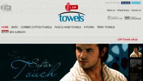 What Lsmtowels.com website looked like in 2017 (7 years ago)