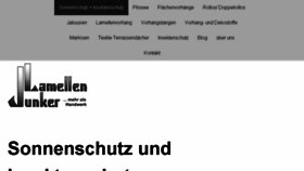 What Lamellenjunker.de website looked like in 2017 (7 years ago)