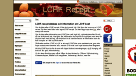 What Lchfrecept.com website looked like in 2017 (7 years ago)