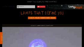 What Lamplanet.com website looked like in 2017 (6 years ago)