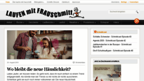 What Laufen-mit-frauschmitt.de website looked like in 2017 (7 years ago)