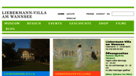 What Liebermann-villa.de website looked like in 2017 (7 years ago)