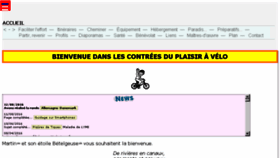 What Le-plaisir-a-velo.com website looked like in 2017 (7 years ago)