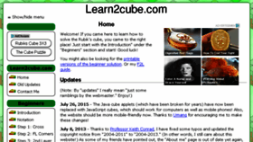 What Learn2cube.com website looked like in 2017 (7 years ago)