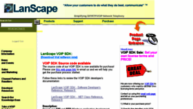 What Lanscapecorp.com website looked like in 2017 (7 years ago)