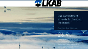 What Lkab.com website looked like in 2017 (7 years ago)