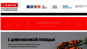 What Larvij.ru website looked like in 2017 (7 years ago)