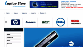 What Laptopbatteryinhyderabad.com website looked like in 2017 (6 years ago)
