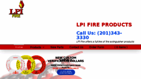What Lpifire.com website looked like in 2017 (6 years ago)
