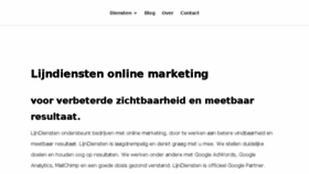 What Lijndiensten.com website looked like in 2017 (6 years ago)
