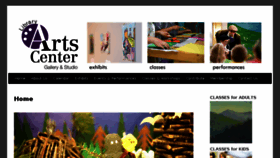 What Libraryartscenter.org website looked like in 2017 (7 years ago)